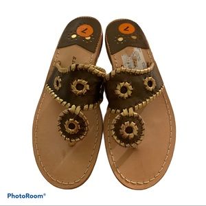 New Jack Rogers leather sandals